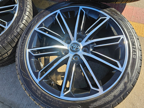 19" Toyota Avalon Camry OEM black wheels rims 75234 Lexus GOODYEAR Texas Truck Tire