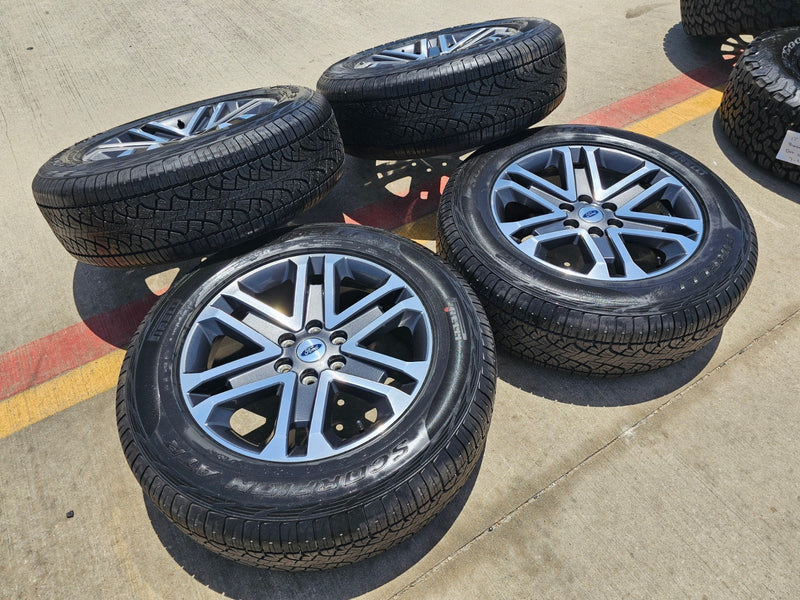 20" Ford F-150 OEM rims wheels 10345 95025 Expedition 2022 2023 2024 2025 Texas Truck Tire