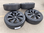 22" Lincoln Navigator OEM rims wheels Black Label 95384 10496 tires PIRELLI NEW Texas Truck Tire