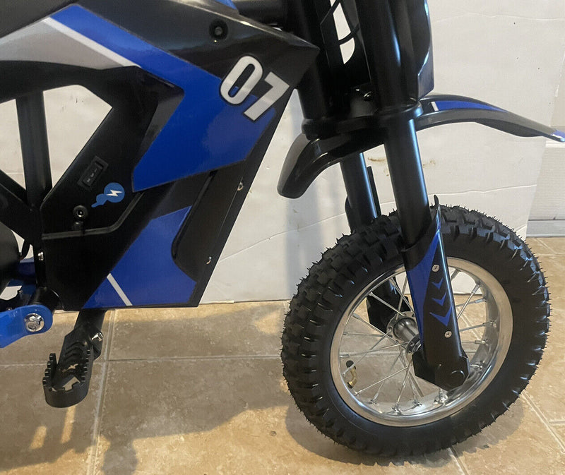 Electric Dirt Bike for Kids Ages 3-12: The Perfect Blue Ride