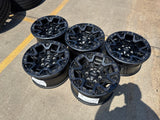 (4) 17" Ford F-150 Raptor R OEM BEADLOCK rims wheels 2024 2025 2026 Texas Truck Tire