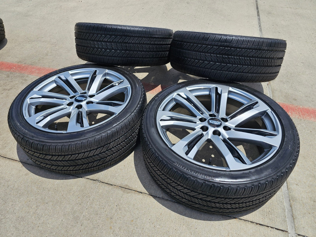 24" Cadillac Escalade V OEM wheels rims tires 2022 2023 2024 2025 2026 NEW Texas Truck Tire