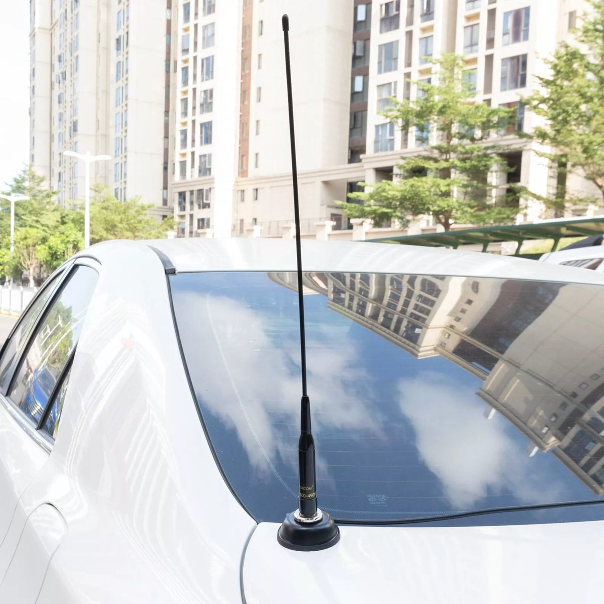 UHF/VHF Dual Band Antenna – 136–490MHz Mobile Use TekShack