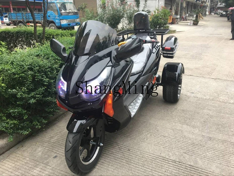 Electric Adult All-Terrain ATV Tricycle with Battery-Powered Pedal Motor