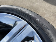 22" GMC Yukon DENALI OEM wheels rims 5667 tires Sierra CHROME PIRELLI Texas Truck Tire