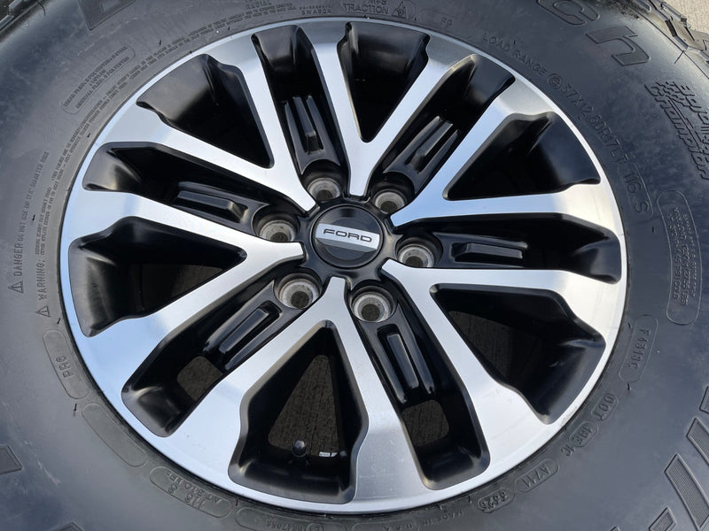 17" Ford F-150 Raptor OEM 96648 rims wheels tires BFG 37" NEW Texas Truck Tire