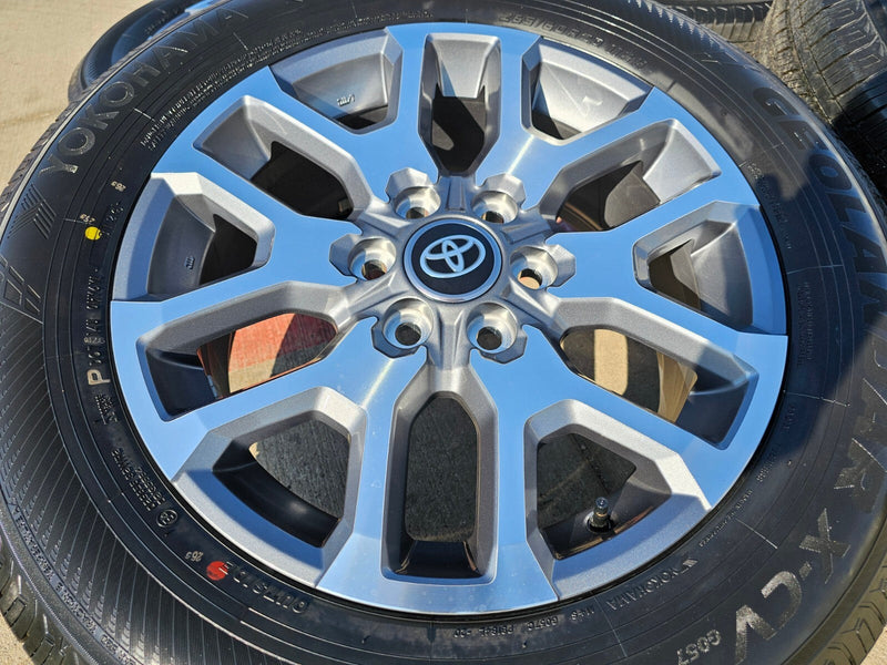 20" Toyota Tundra TSS TRD OEM wheels rims 95359 75277 Sequoia 2024 2025 2026 NEW Texas Truck Tire