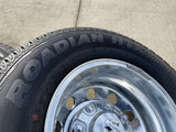 17" Dodge Ram 3500 Dually Laramie 8x200 wheels rims 2701 2702 OEM NEXEN Texas Truck Tire