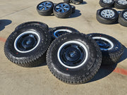 17" Ford Bronco HERITAGE Edition wheels rims white 2025 2026 GOODYEAR 35" NEW Texas Truck Tire