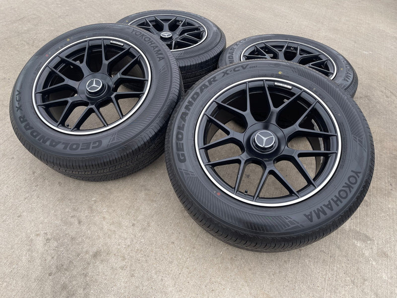 20" Mercedes G Wagon G63 AMG OEM Replica wheels rims tires Texas Truck Tire
