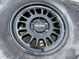 17x8.5 17" Method Racing MR318 Silverado RAM Tacoma wheels rims 6x139 6x5.5 35" Texas Truck Tire