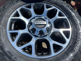 20" Ford F-250 F-350 OEM Lariat wheels rims 10292 10293 tires TOYO A/T Texas Truck Tire