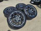 19" Ford Mustang GT Track Pack OEM 10600 10603 wheels rims 2025 2026 TPMS NEW Texas Truck Tire