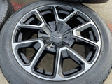 22" Chevy Tahoe Suburban RST OEM 14035 black wheels rims Silverado GENERAL Texas Truck Tire