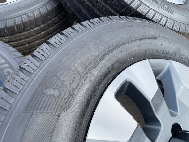 20" Chevy Silverado GMC Sierra AT4 2500 3500 OEM 5960 5947 wheels rims MICHELIN Texas Truck Tire