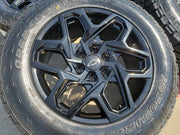 20" GMC Sierra Yukon AT4X Tahoe OEM 95369 wheels rims 2023 2024 2025 NEW Texas Truck Tire