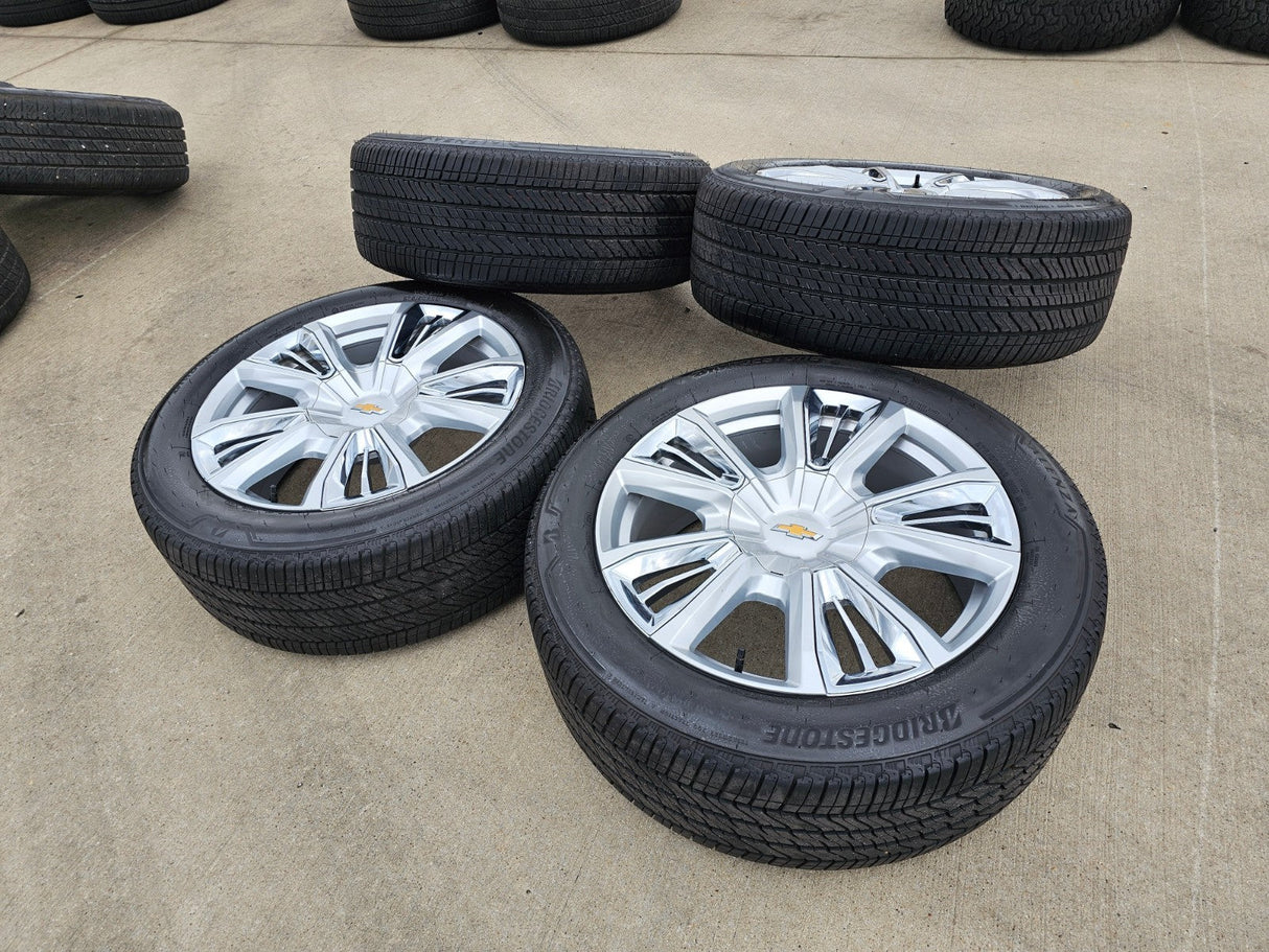 22" Chevy Tahoe RST Premier OEM wheels rims 14046 96951 Silverado Suburban Texas Truck Tire