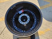 (1) 20x10 4play 4P80R  wheel rim 8x165 NEW ET -24 Chevy GMC Ram 2500 3500 Texas Truck Tire