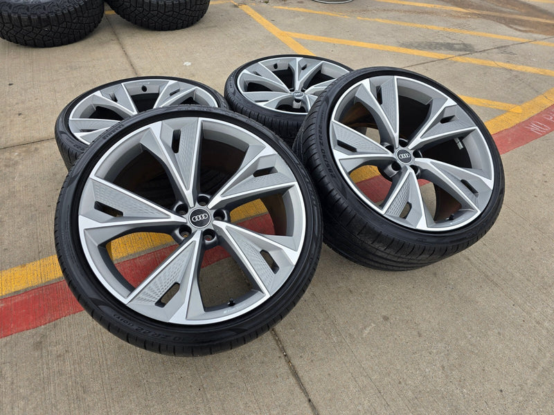 22" Audi RS7 OEM wheels rims A5 S5 RS5 S6 A6 RS6 S7 96748 DISCOUNTED Texas Truck Tire