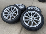 19" BMW X3 X4 X5 X6 OEM Series wheels rims tires BRIDGESTONE Texas Truck Tire