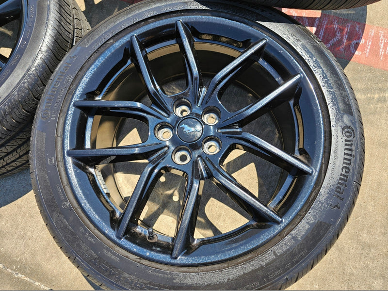 19" Ford Mustang GT Performance Track Pack OEM 10596 wheels rims 2024 2025 2026 Texas Truck Tire