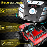 400W 2-Seater Electric Ride-On Jeep for Kids with LED Lights and Remote Control