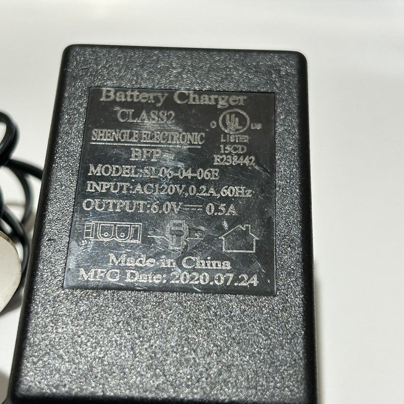 Electronic Class 2 Battery Charger SL06-04-06E 6V 0.5A
