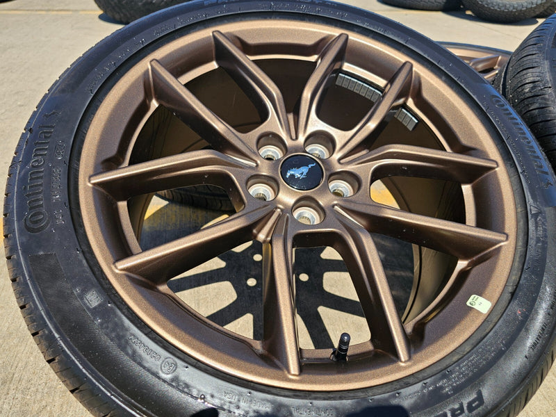 19" Ford Mustang GT Performance Track Pack OEM 10596 wheels rims 2025 2026 NEW Texas Truck Tire
