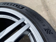 19" + 20" Chevy Corvette Z06 C8 OEM FORGED wheels rims 2024 2025 2026 NEW Texas Truck Tire