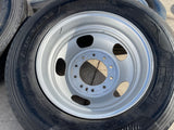 19.5" RAM 4500 5500 Ford F-450 Dually F-550 rims wheels OEM 10x225 HANKOOK NEW Texas Truck Tire