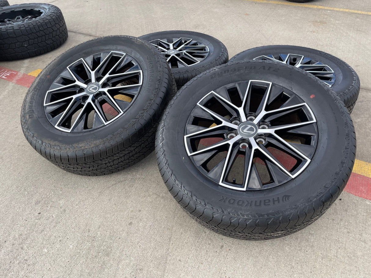20" Lexus GX550 OEM wheels rims Toyota Land Cruiser Tundra 10545 LX600 2025 NEW Texas Truck Tire