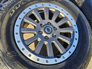 (5) 18" INEOS Grenadier OEM wheels rims tires beadlock 2023 2024 2025 2026 NEW Texas Truck Tire
