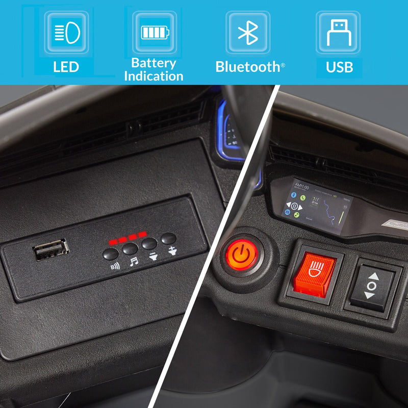 Kidzone Kids 12V Ride On Car - Choose from 7 Vibrant Colors!