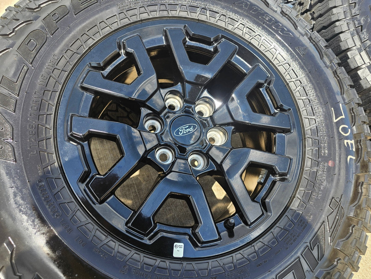 17" Ford F-150 Raptor Bronco OEM rims wheels 10461 tires FALKEN A/T3 Texas Truck Tire