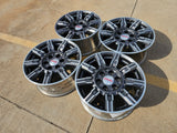18" GMC Sierra AT4X Chevy Silverado OEM 14131 wheels rims 2024 2025 2026 Texas Truck Tire
