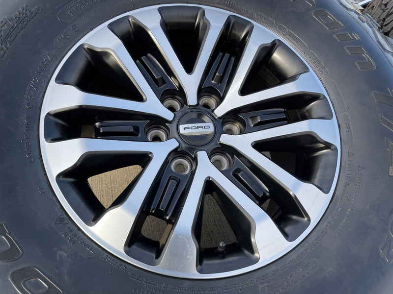 17" Ford F-150 Raptor OEM 96648 rims wheels tires BFG 37" NEW Texas Truck Tire
