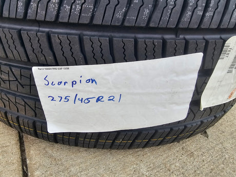(1) 275/45/21 Pirelli Scorpion Zero tire 275/45r21 MO BRAND NEW! Texas Truck Tire
