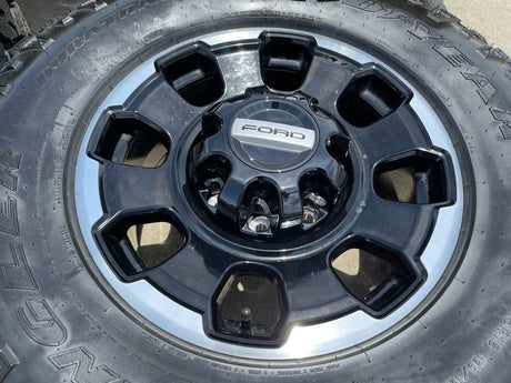 18" Ford F-250 F-350 OEM TREMOR rims wheels 10482 2023 2024 2025 2026 NEW Texas Truck Tire