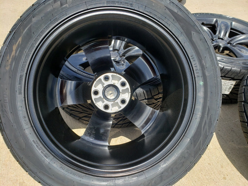 20" Jeep Grand Cherokee SRT Trackhawk OEM 9139 wheels rims tires NEW Texas Truck Tire