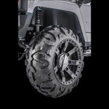 Electric Kids Ride On Car Truck with 4-Wheel Drive, Dual Seats, Pneumatic Tires, and Remote Control