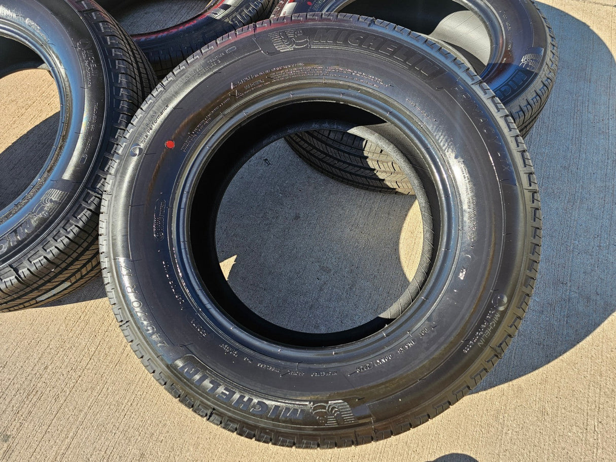 245/70/17 Michelin Primacy LTX tires F-150 Sierra Tahoe Silverado NEW TAKE OFFS Texas Truck Tire