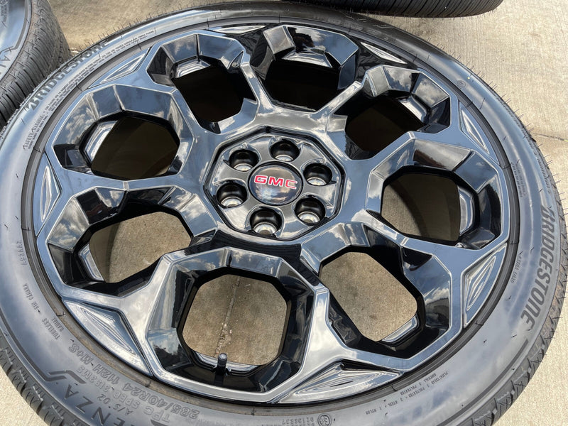24" Chevy GMC Yukon Sierra Tahoe Cadillac Escalade V OEM wheels rims 2026 NEW Texas Truck Tire