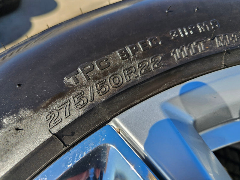 22" Chevy Tahoe RST Premier OEM wheels rims 14046 96951 Silverado Suburban Texas Truck Tire