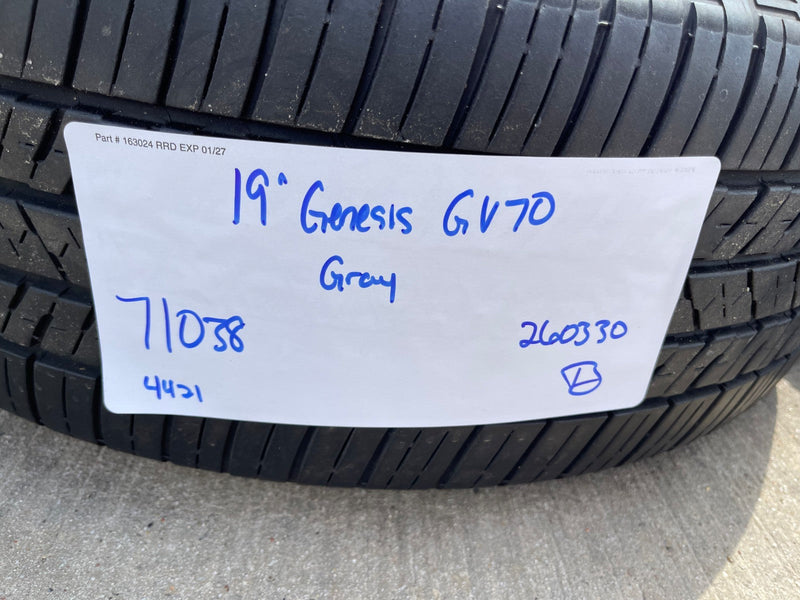 19" Hyundai Genesis GV70 GV80 GV90 OEM 71038 wheels rims BRIDGESTONE Texas Truck Tire