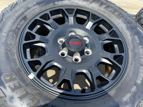 18" Toyota Tacoma 4Runner TRD Pro OEM 95973 wheels rims 2024 2025 2026 GOODYEAR Texas Truck Tire