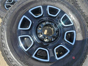 20" Ford F-250 F-350 OEM Lariat Platinum wheels rims 10486 tires 2024 2025 Texas Truck Tire