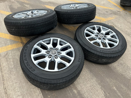 20" Toyota Tundra TSS TRD OEM wheels rims tires 95359 75277 Sequoia DISCOUNTED Texas Truck Tire