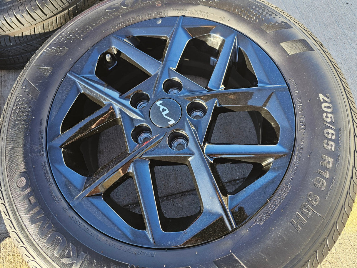 16" Kia K4 K5 OEM wheel rim tire Stinger Forte Optima 2023 2024 2025 2026 NEW Texas Truck Tire