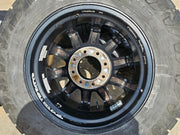 20x10 FUEL Contra D615 Ford F-250 F-350 rims wheels 8x170 -18 TOYO 35" Texas Truck Tire