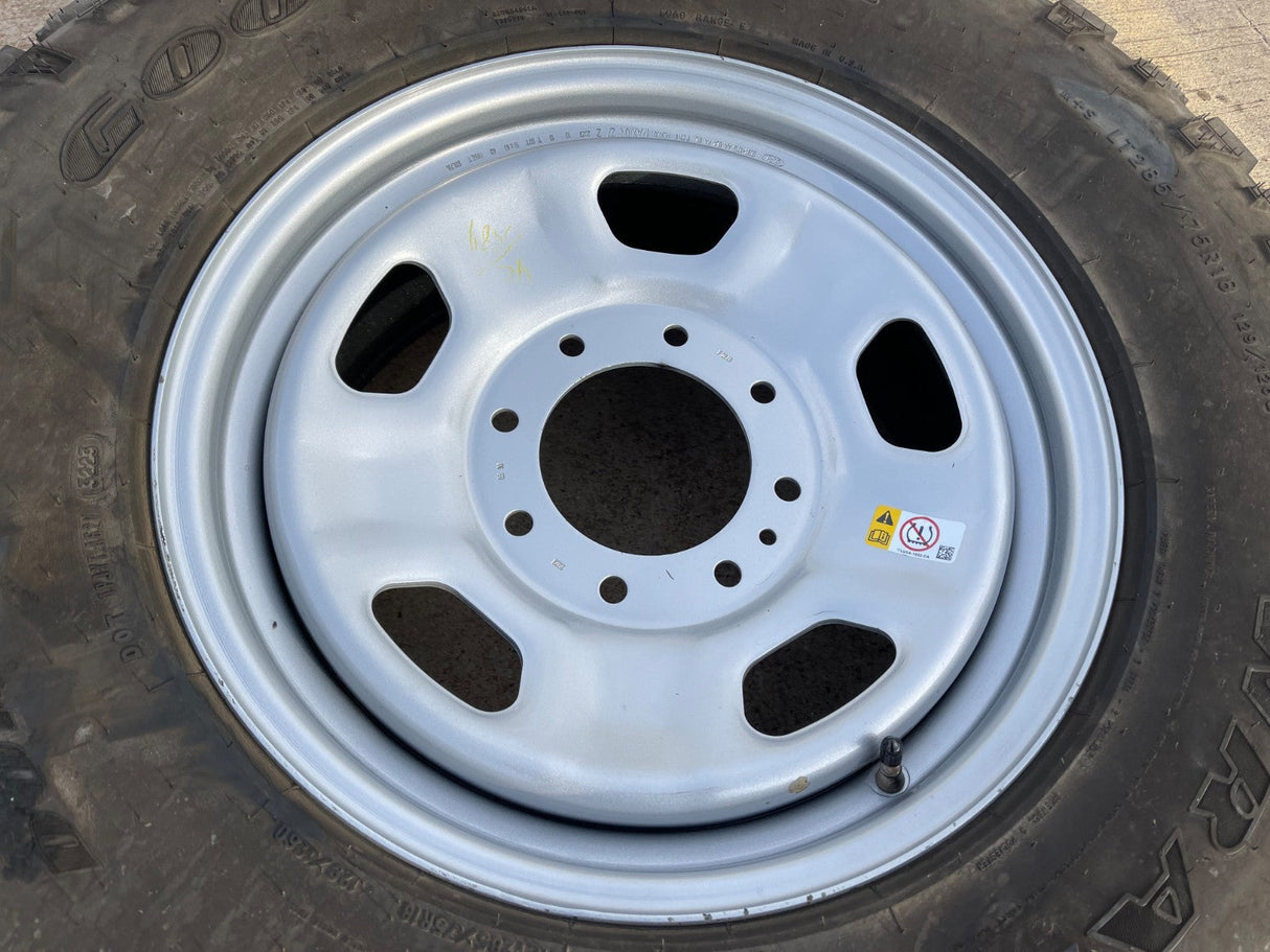 18" Ford F-250 F-350 OEM 3842 wheel rim DURATRAC 2022 2023 2024 2025 2026 NEW Texas Truck Tire